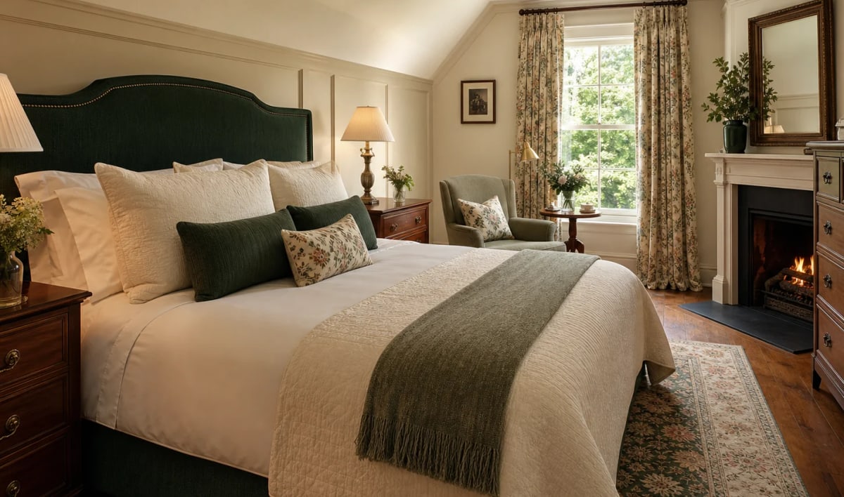 Franconia Suite with period furnishings