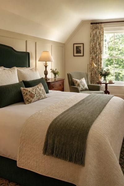 Guest room interior