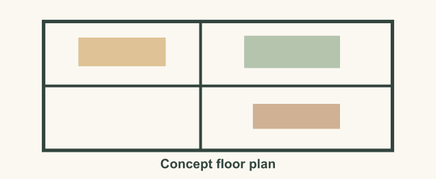 Floor plan for Style #1