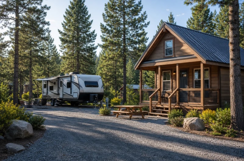 Deluxe Rustic cabin — Style #1