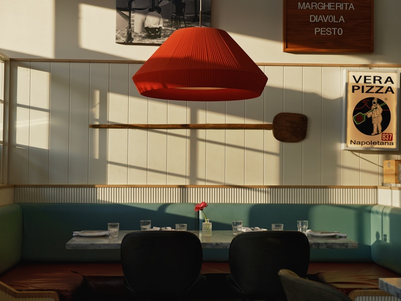 Rosario's Pizza shop interior